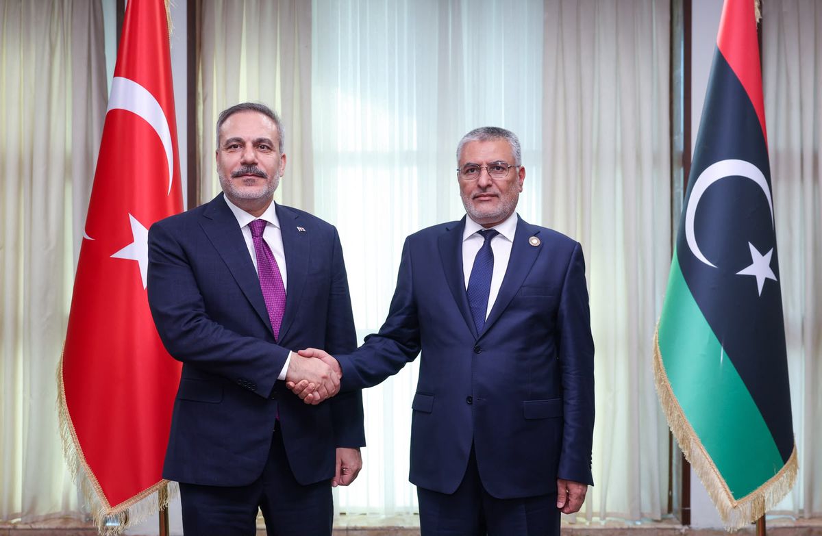 Fidan ve Takala Trablus’ta Buluştu