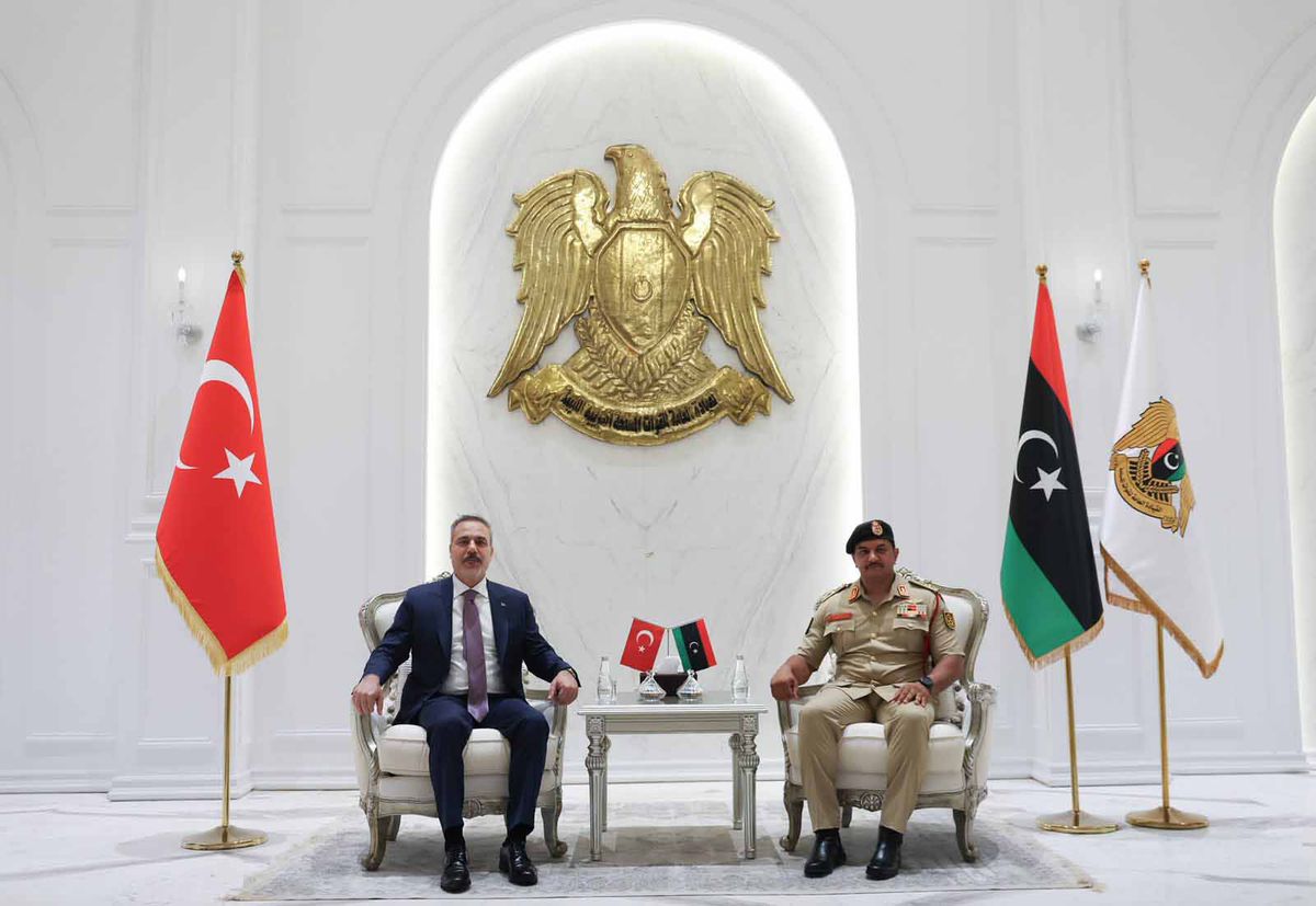 Hakan Fidan Libya’da